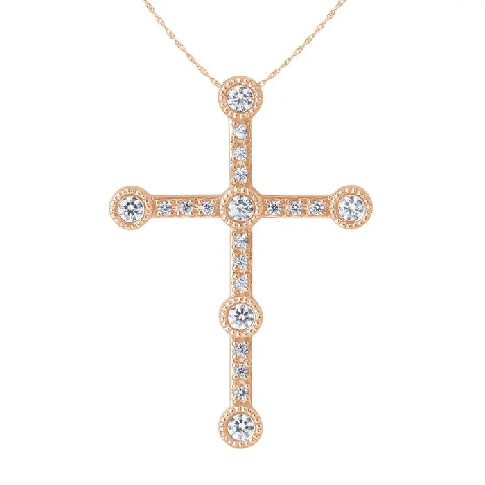 0.25ctw Diamond Cross Pendant