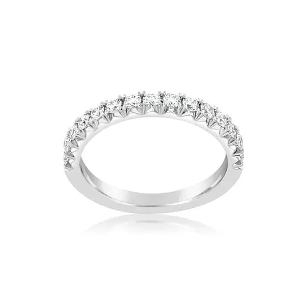 0.52 Carat Round Brilliant Cut Diamond Wedding Band