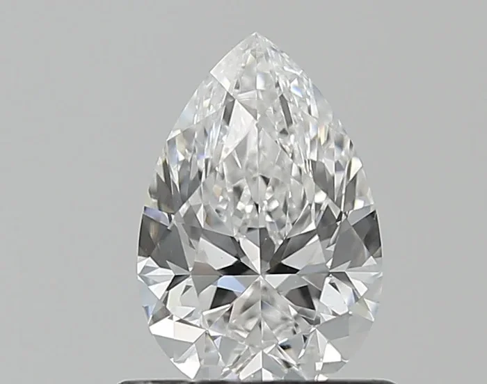 0.77 Carat Pear Natural Diamond