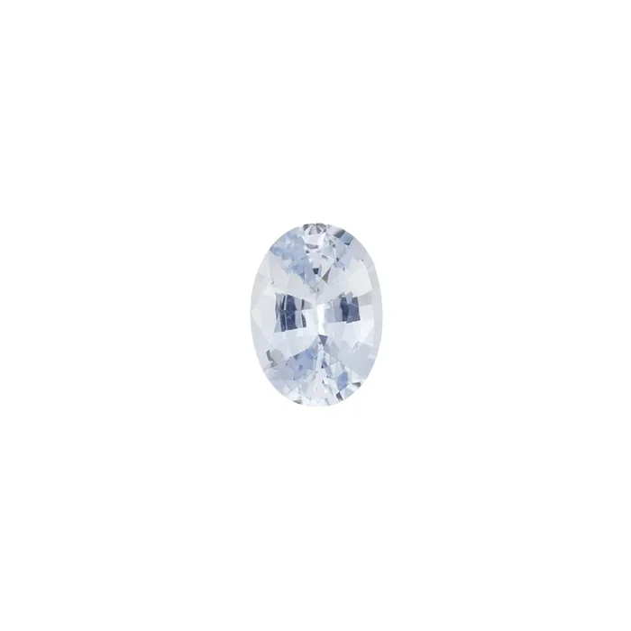 0.94ct Oval Cut Light Blue Madagascar Sapphire SO482