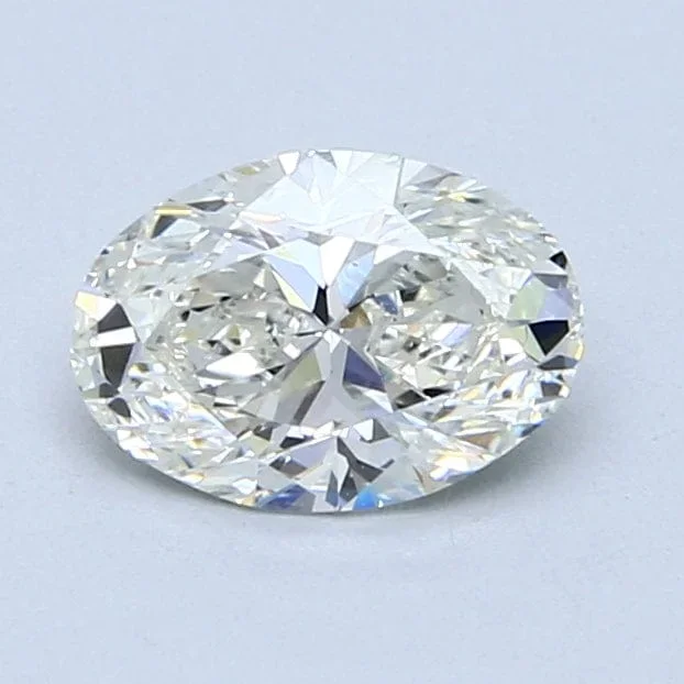 0.99 Carat J SI1 Oval Diamond