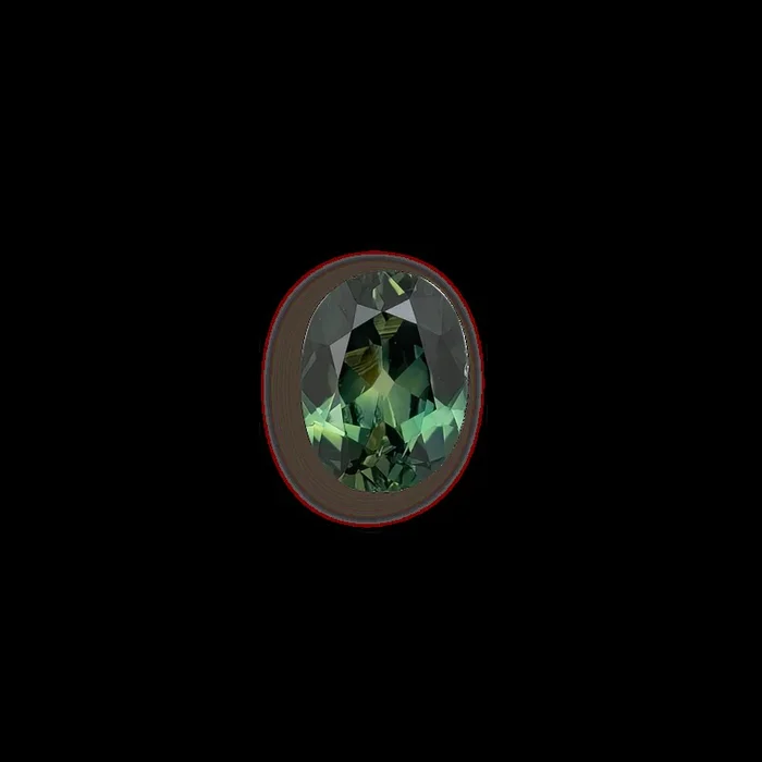 0.99ct ブルーグリーンサファイア クィーンズランド産