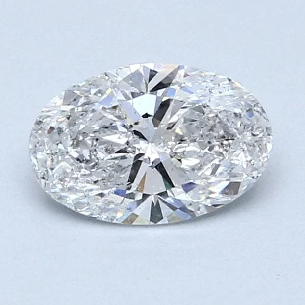 1.01 Carat E SI2 Oval Diamond