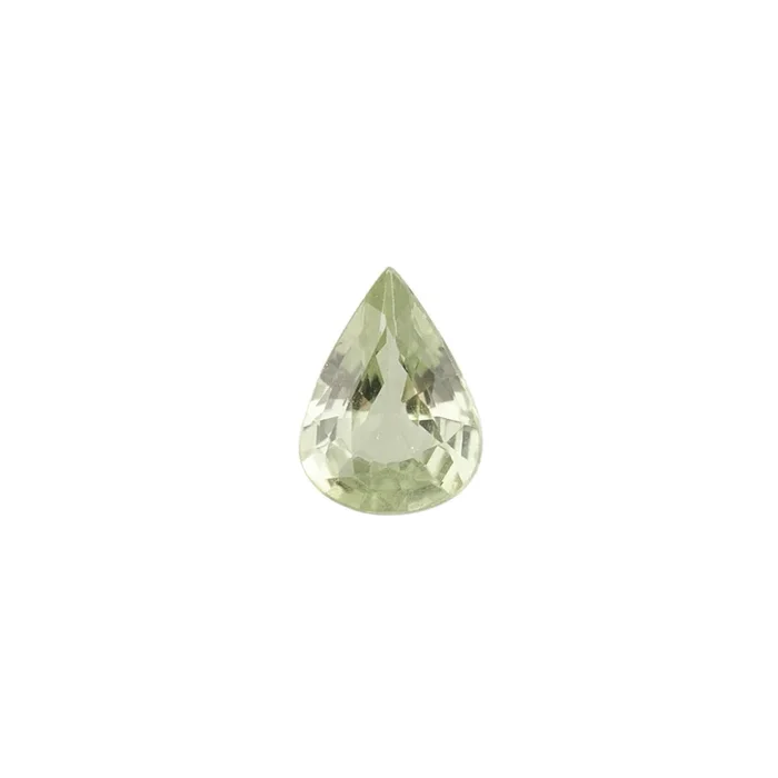 1.02ct Pear Cut Green Madagascar Sapphire SF372