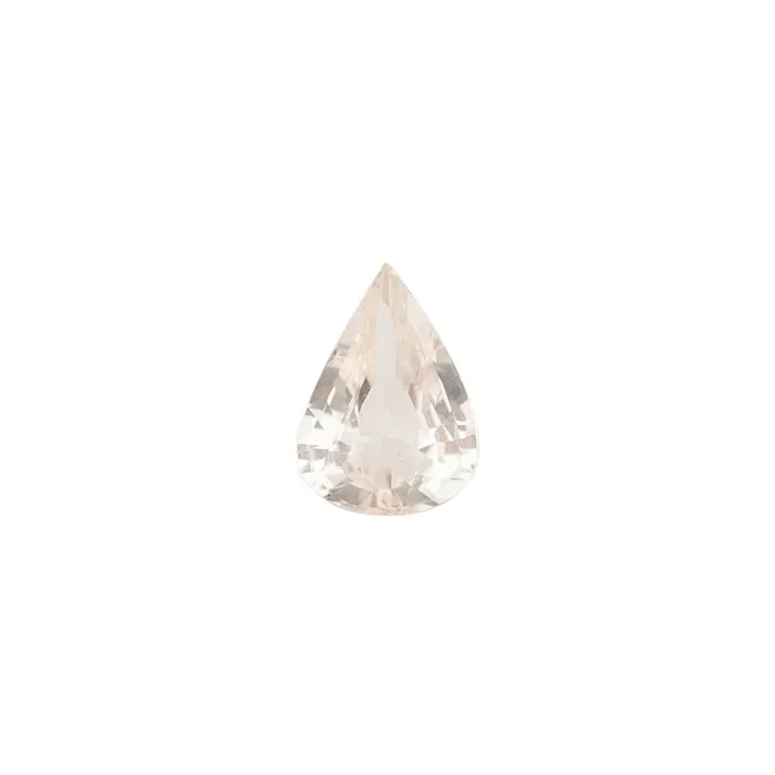 1.02ct Pear Cut Light Peach Madagascar Sapphire SF376
