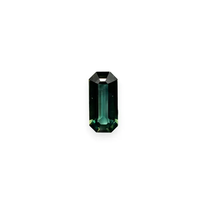 1.03ct 8.86×4.21×2.53mm Cut Corner Rectangle Sapphire