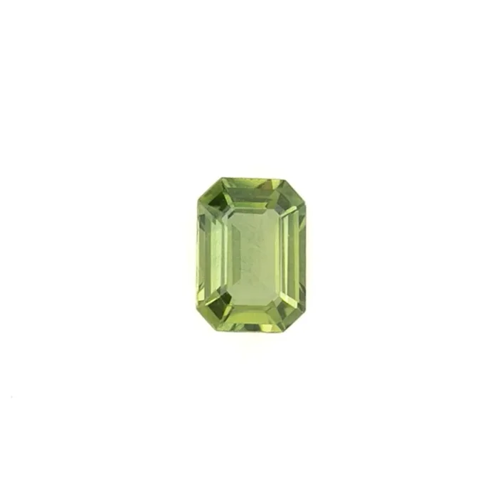 1.03ct Emerald Cut Green Madagascar Sapphire SF464