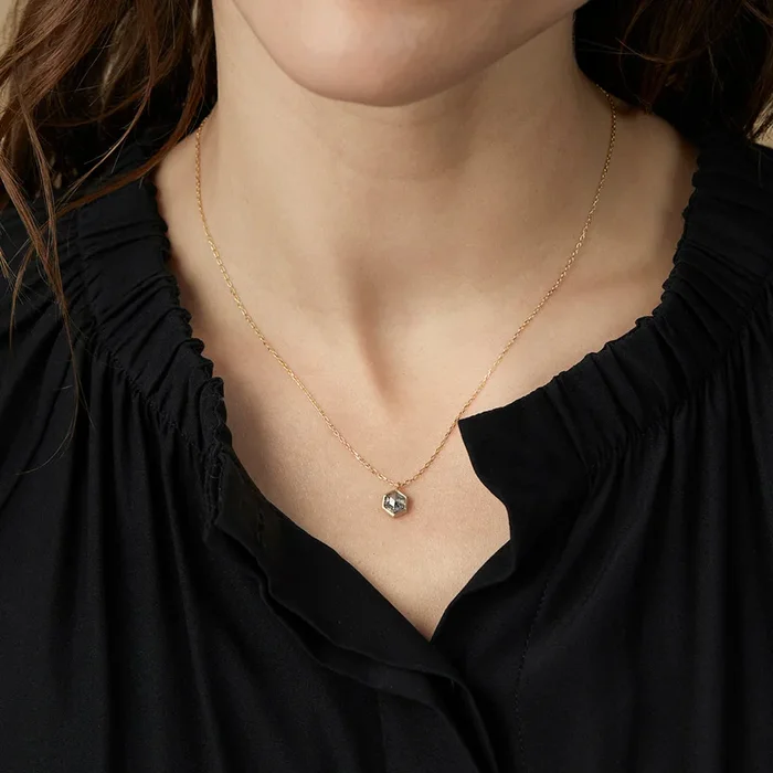1.06 Carat One-of-a-Kind Rose Cut Diamond Necklace | DN8-OOAK