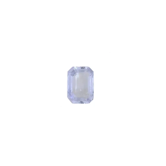 1.06ct Emerald Cut Lavender Blue Madagascar Sapphire SF517