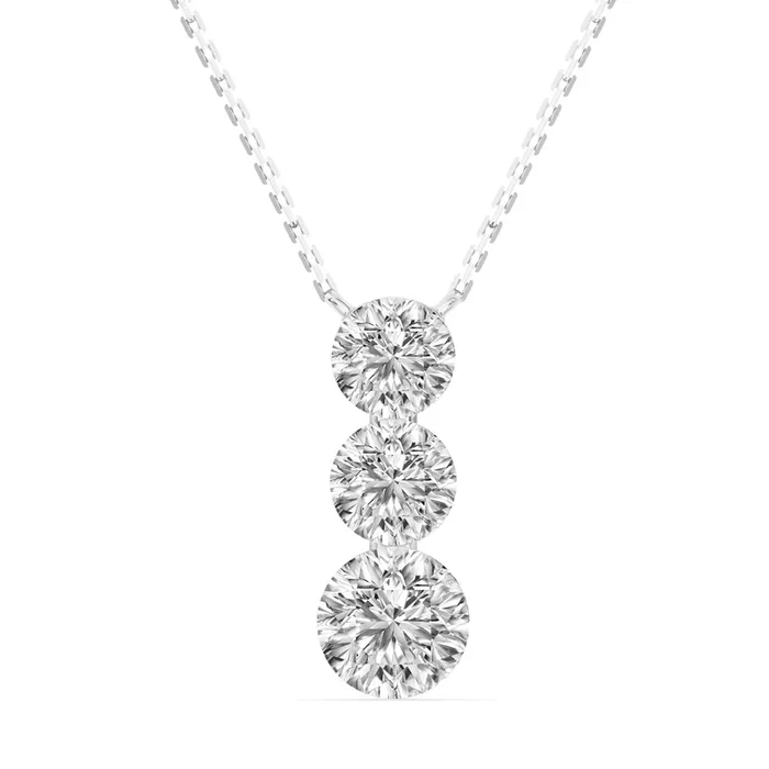 1.08ctw Bare Lab Grown Diamond Necklace