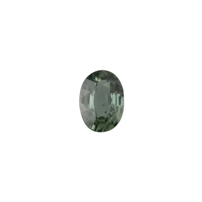 1.11ct Oval Cut Green Madagascar Sapphire SO563