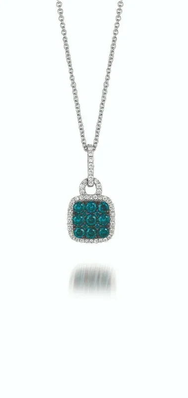 1/2 cts White Diamond Necklace in 14K White Gold by Le Vian