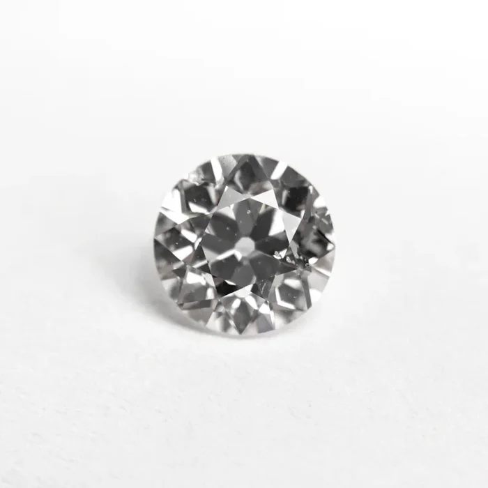 1.24ct 6.81×6.78×4.18mm GIA SI2 F Antique Old European Cut 22065-01
