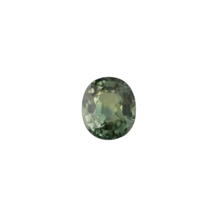 1.24ct Oval Cut Light Green Madagascar Sapphire SO560