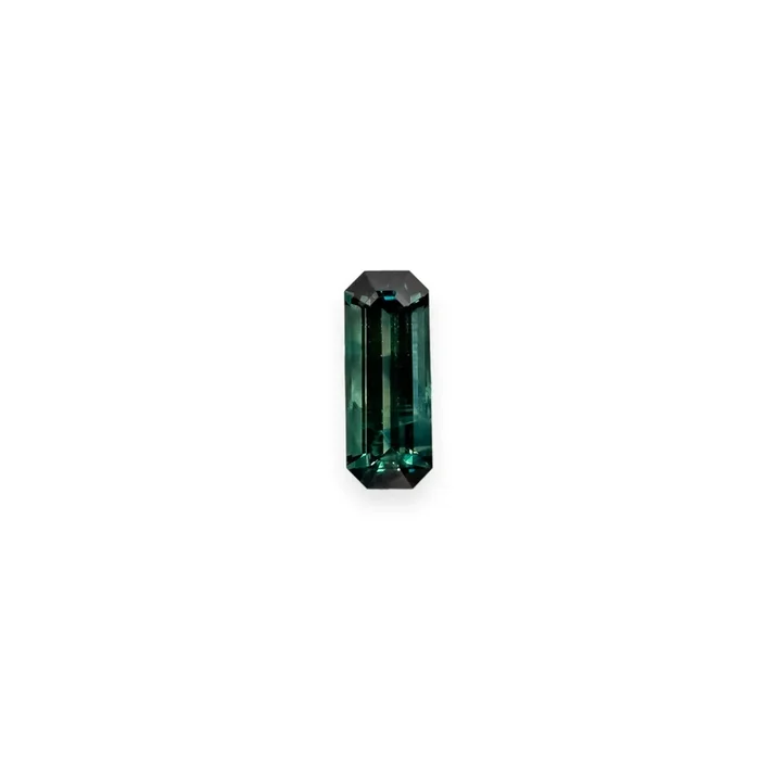 1.44ct 9.96×3.96×3.33mm Cut Corner Rectangle Sapphire