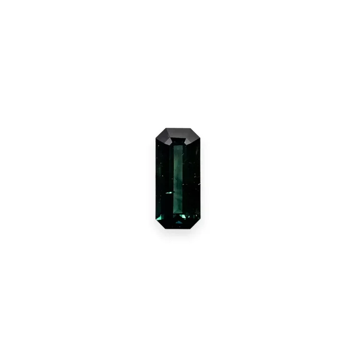 1.48ct 9.85×4.46×3.03mm Cut Corner Rectangle Sapphire