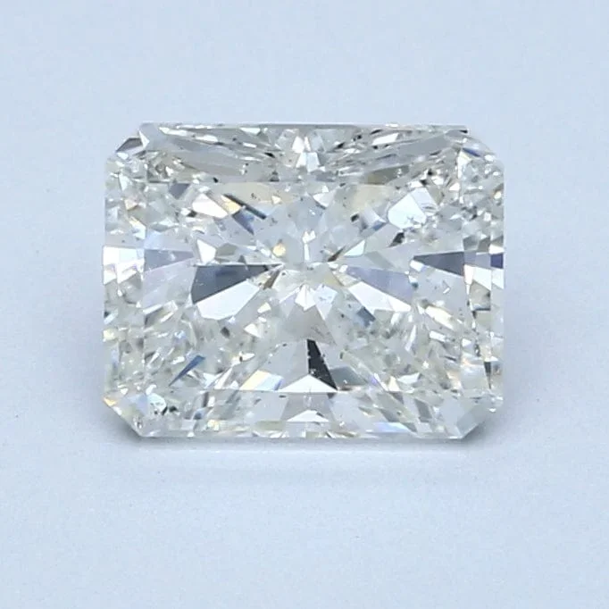 1.53 Carat H SI1 Radiant Diamond