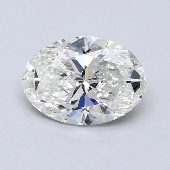 1.54 Carat H SI1 Oval Diamond