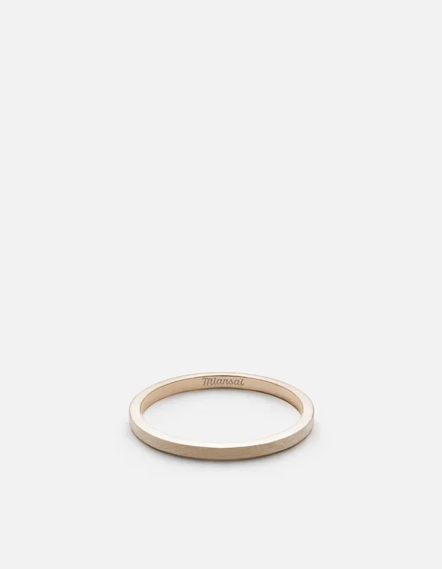 1.5mm Gold Band, 14K Gold