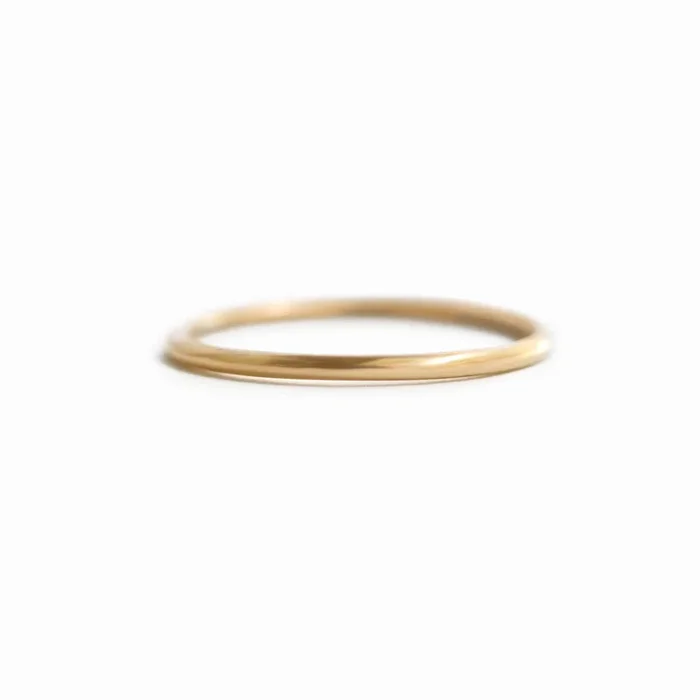 1.5mm Half Round Band Ring