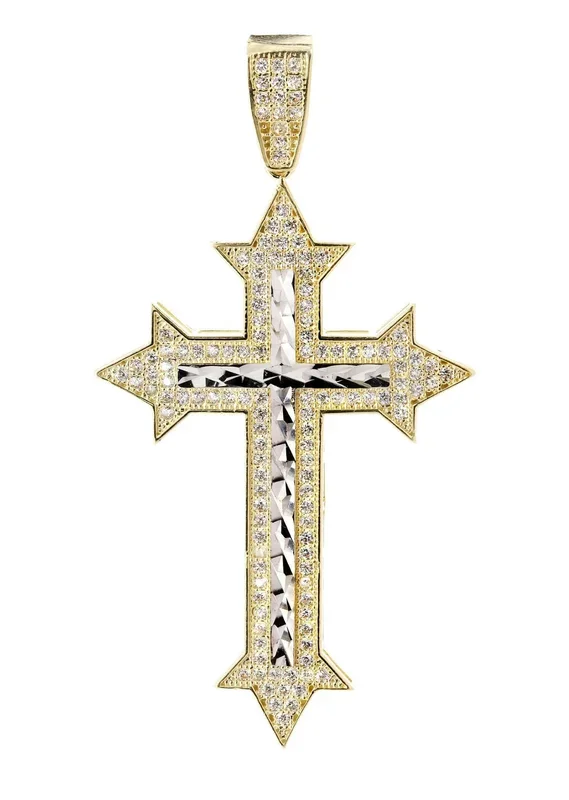 10K Gold Cross Pendant | 6.1 Grams