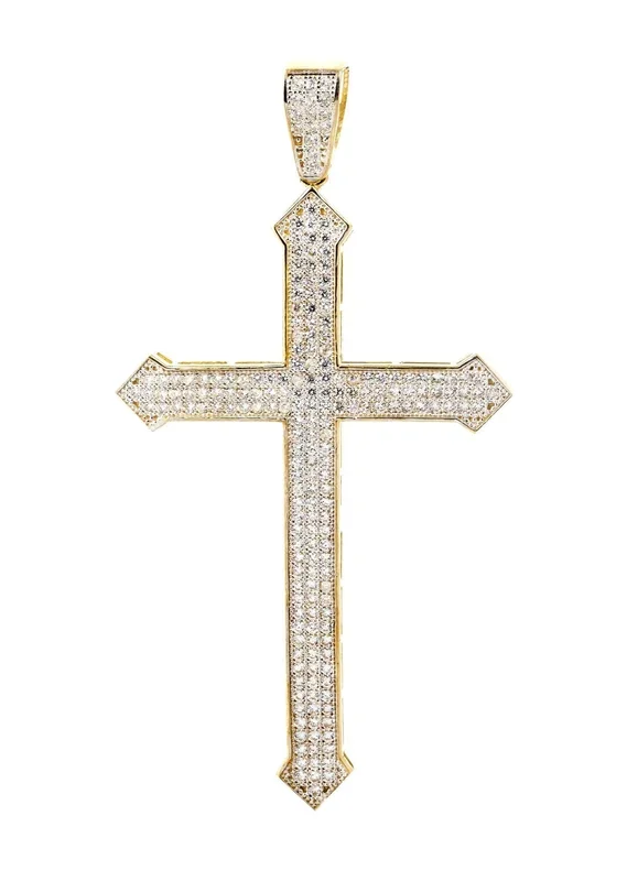 10K Gold Cross Pendant | 6.4 Grams