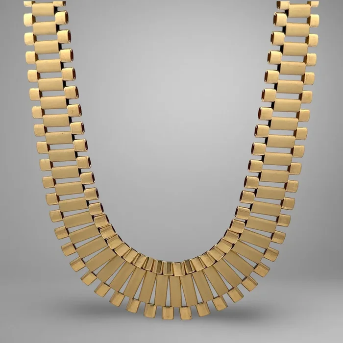 10K Yellow Gold 26″ 22.1mm Rolex Chain