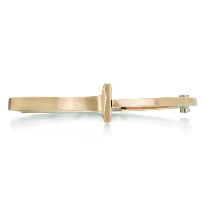 10k Yellow Gold Nail Bracelet