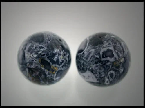 10mm Orbis Autumn Mosaics – Coastal Rock Sphere