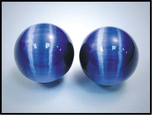 10mm Orbis Ultra Marine Blue Man-Made Cat’s Eye Sphere