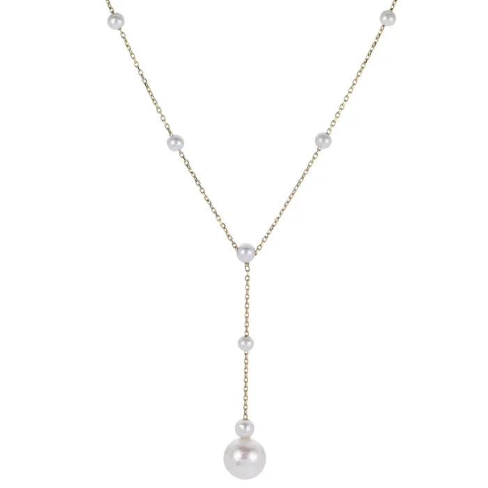 14k Gold Freshwater Pearl Necklace