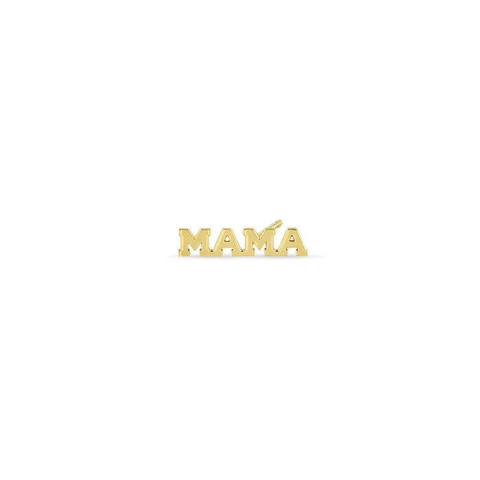 14k Itty Bitty MAMA Stud