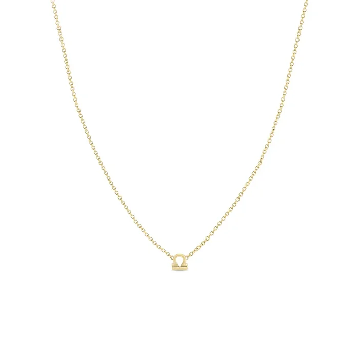 14k Itty Bitty Zodiac Necklace