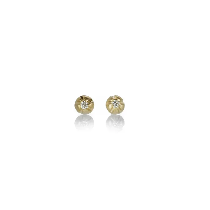 14k Medium Blossom Studs