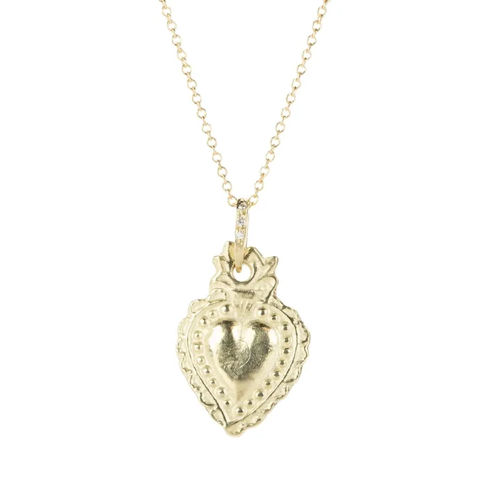 14k Milagro Artifact Pendant Necklace