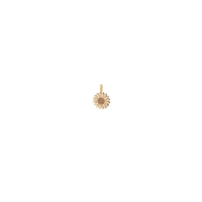 14k Single Midi Bitty Flower Charm