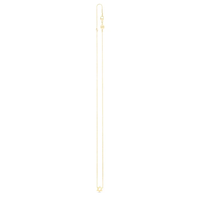 14K Star of David Necklace