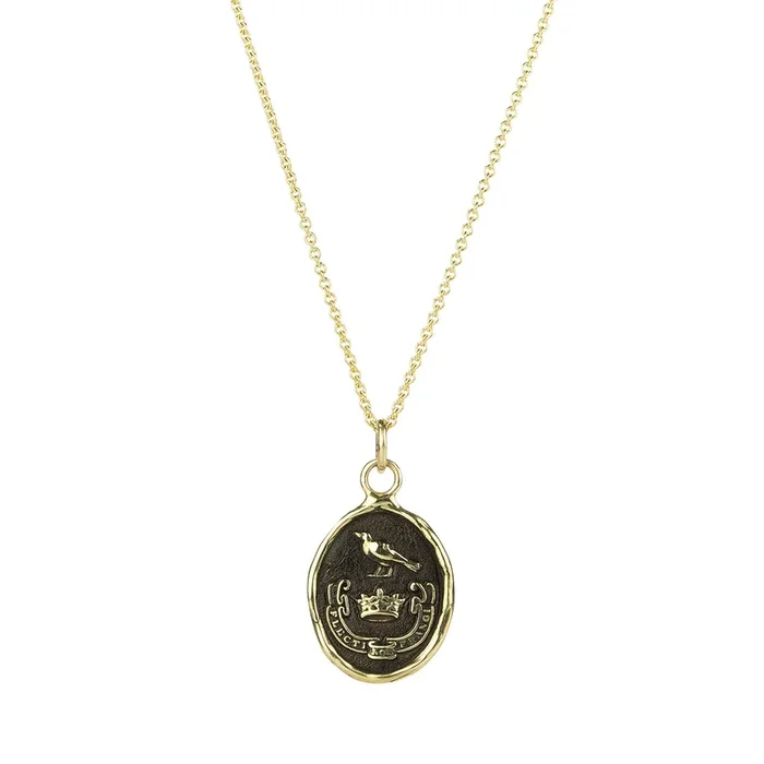 14k Unbreakable Talisman Necklace