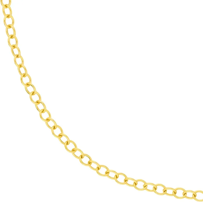 14K Yellow Gold Rolo Bracelet