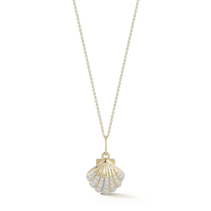 14kt Diamond Venus Necklace