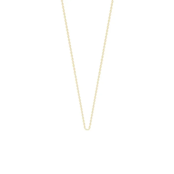 14kt Gold Diamond Cut Link Chain