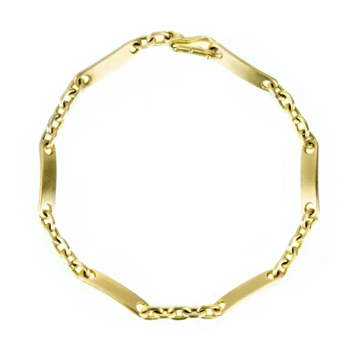 18k Code Chain Bracelet