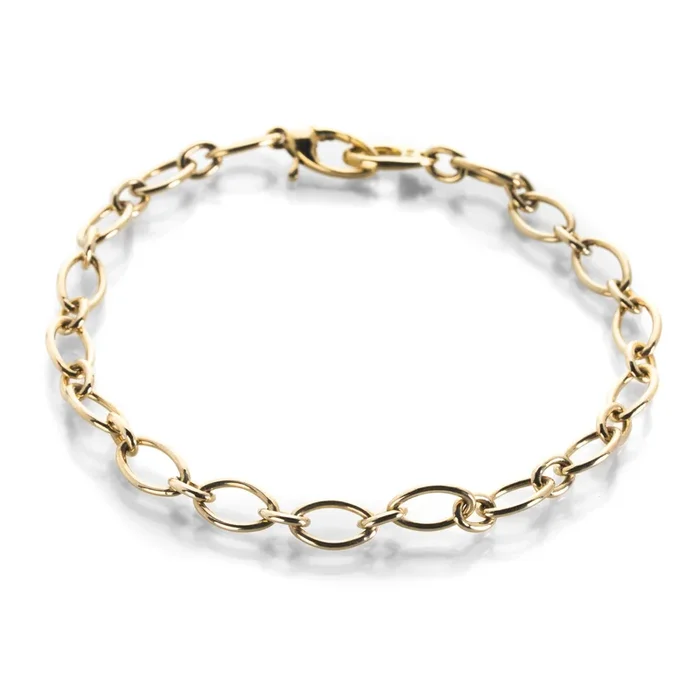 18k Cornucopia Chain Bracelet