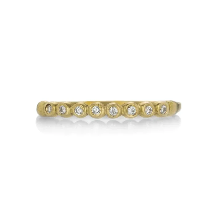 18k Diamond Porch Skimmer Band