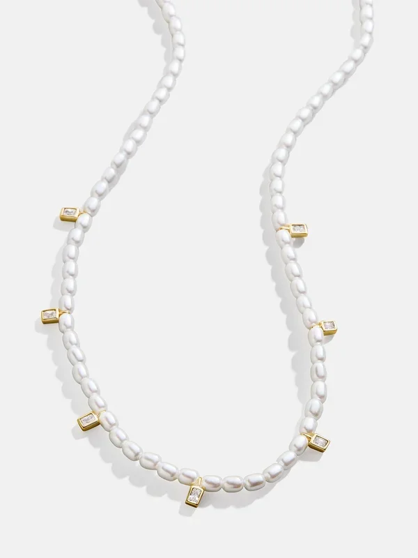 18K Gold Myra Necklace – Gold/Pearl