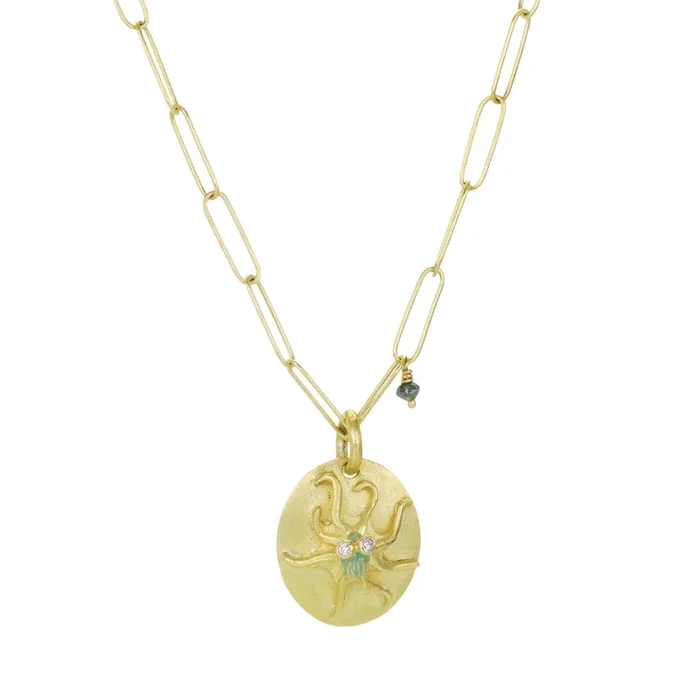 18k Octopus Pendant (Pendant Only)