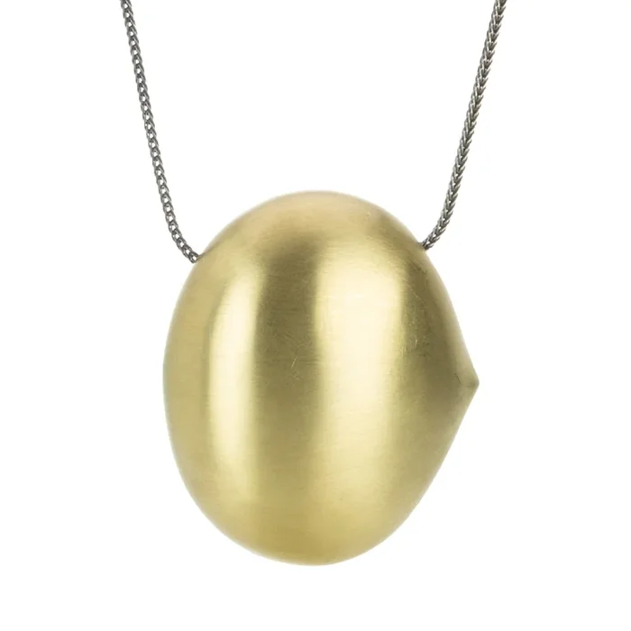18k Yellow Gold Chestnut Necklace