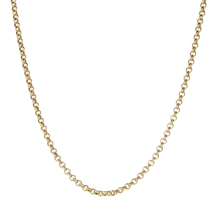 18k Yellow Gold Rolo Chain