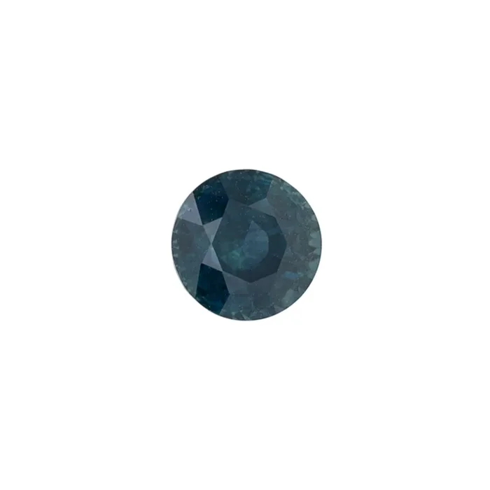 2.13ct Round Cut Deep Blue Montana Sapphire Sapphire SR473