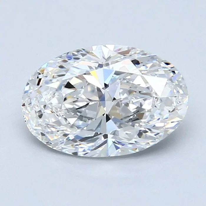 2.55 Carat D IF Oval Diamond